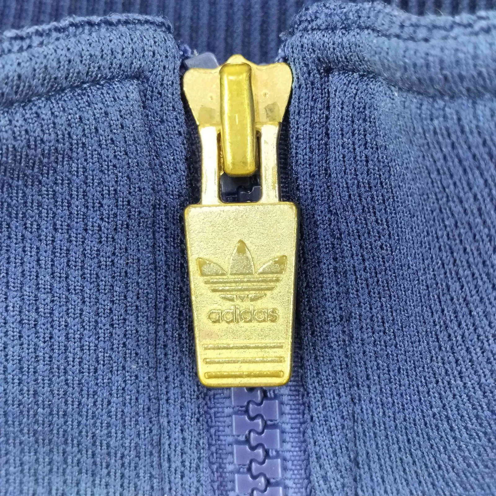 アディダス adidas 90S デサント製 日本製 トレフォイル刺繍 トラック