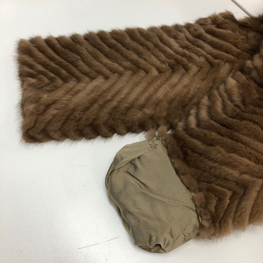 サガミンクコート ブラウン 銀サガ サガミンク 銀サガ コート ハーフ丈 ブラウン【AFG1】 - メルカリ