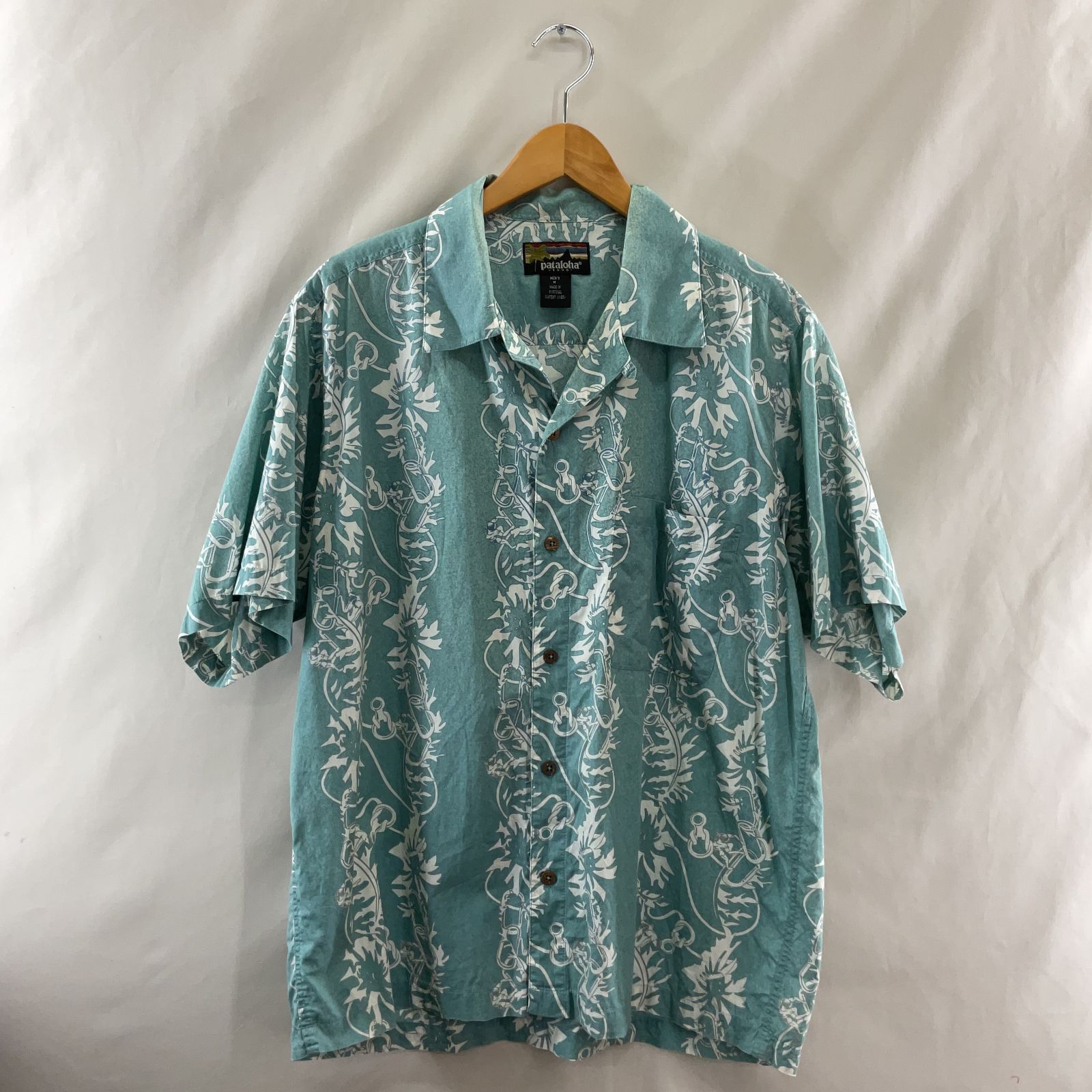 Patagonia (パタゴニア) 98年製 pataloha 52535 アロハシャツ フローラルクライマー M【I0175-005】220