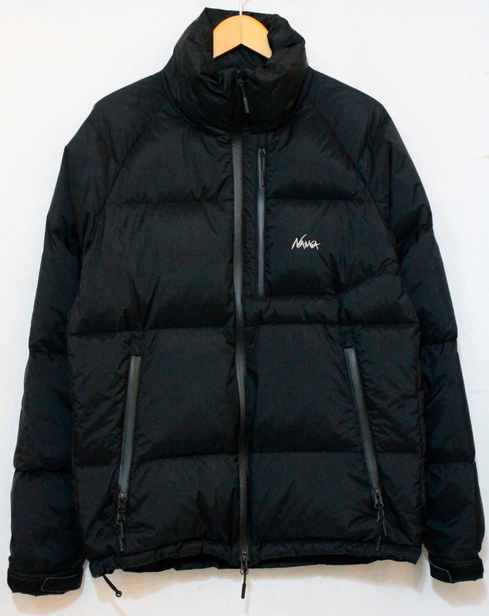 【中古】 NANGA メンズダウンジャケット S NANGA × The DUFFER of St.GEORGE/ダウンジャケット/S/黒 ブラック