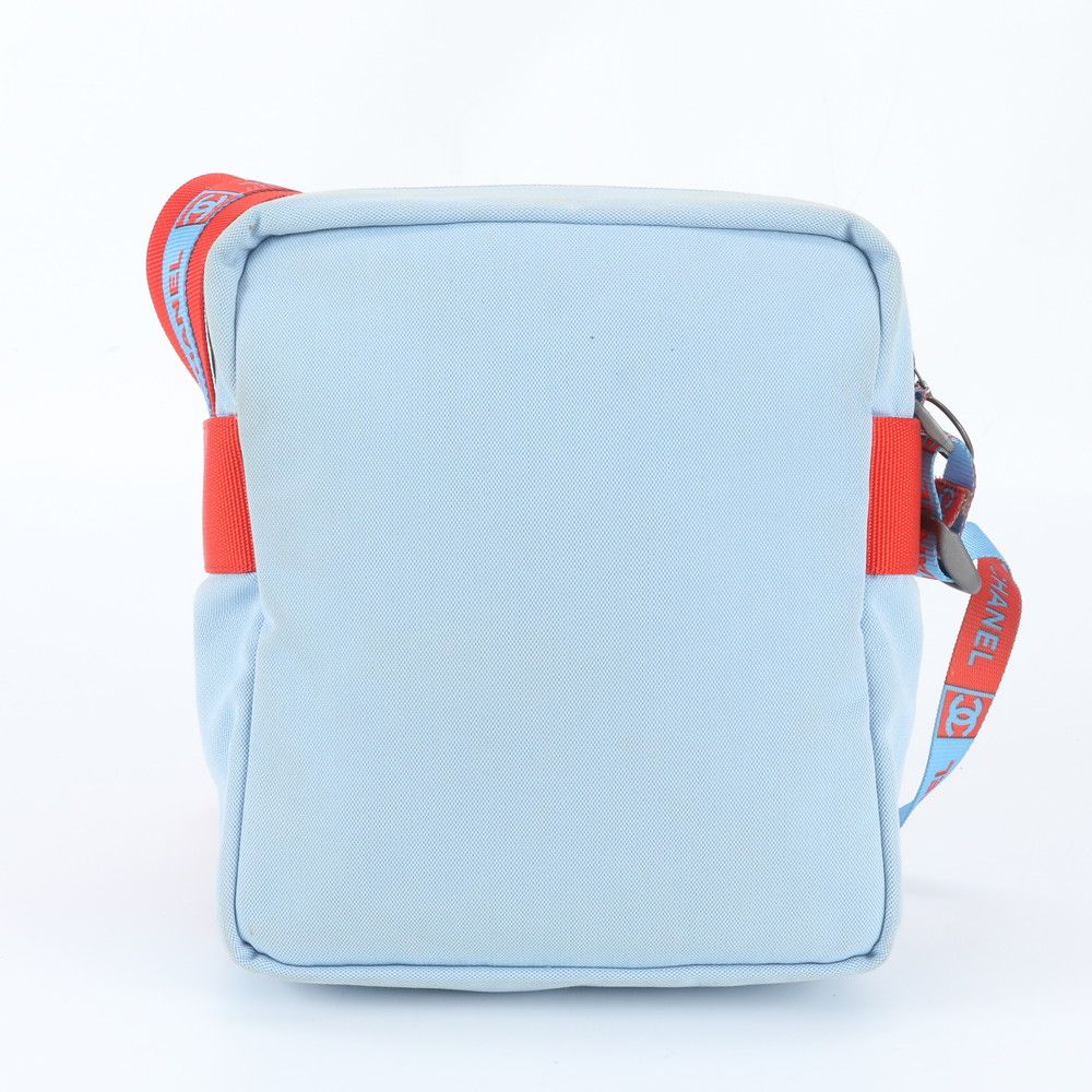 美品 シャネル シリアルシール付 スポーツ ライン ショルダーバッグ