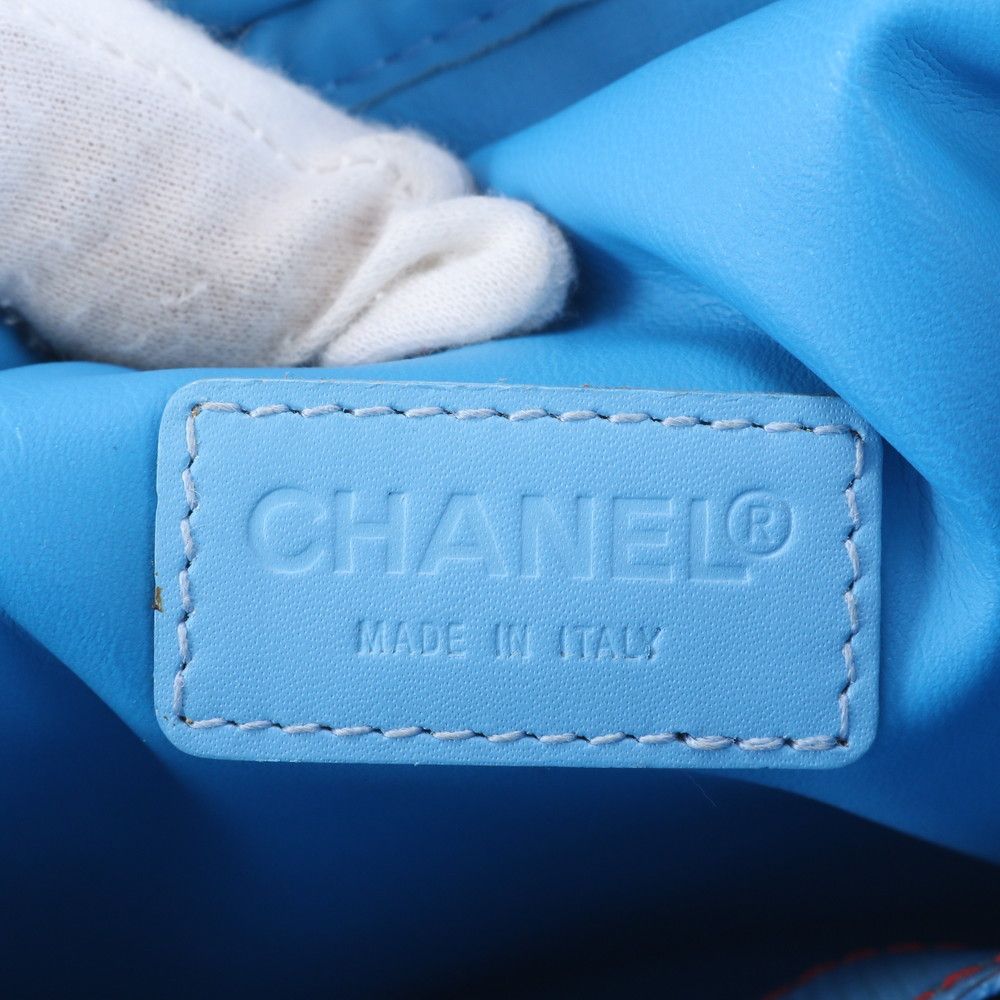 美品 シャネル シリアルシール付 スポーツ ライン ショルダーバッグ