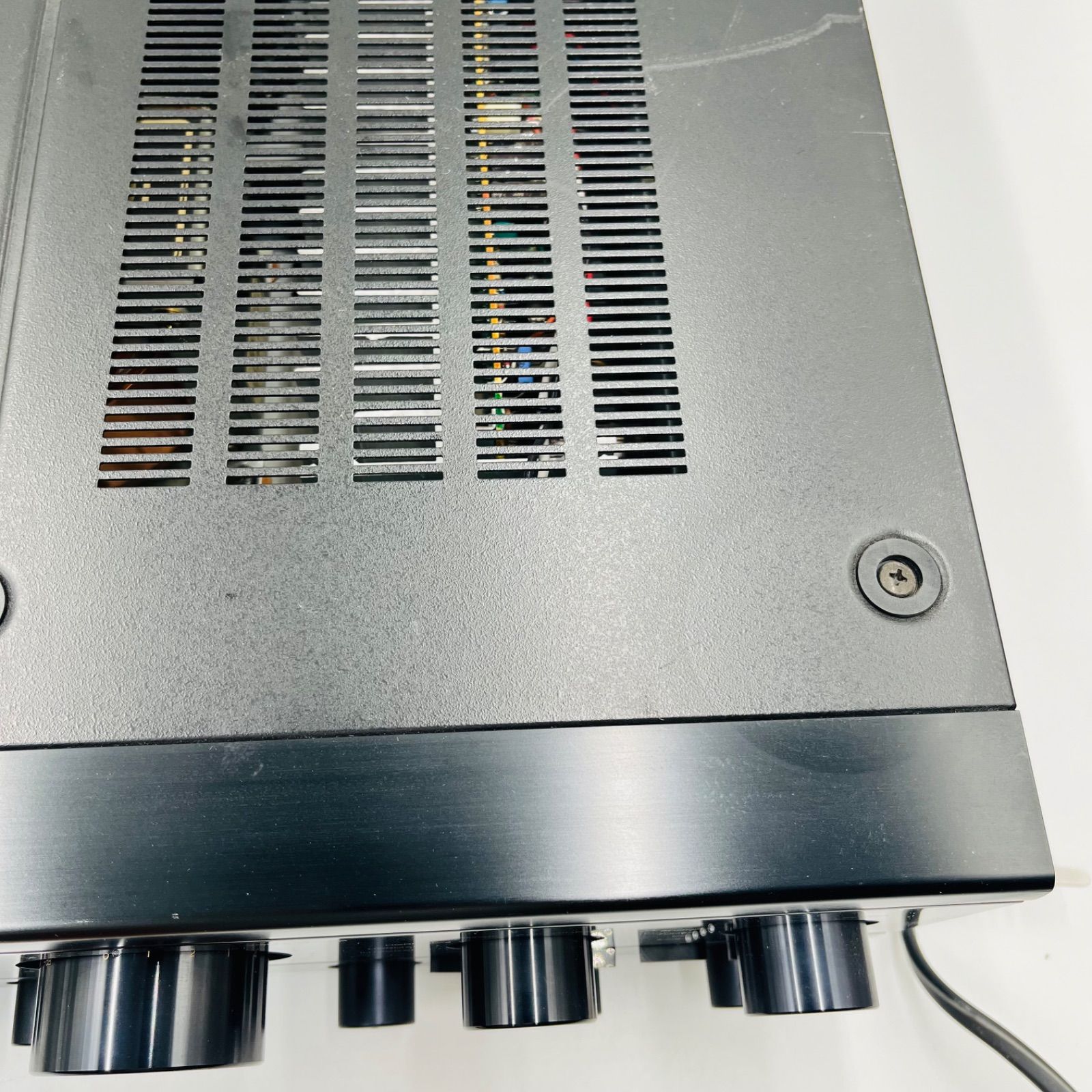 ジャンク品】SANSUI/INTEGRATED AMPLIFIER/AU-α607DR/通電のみ確認