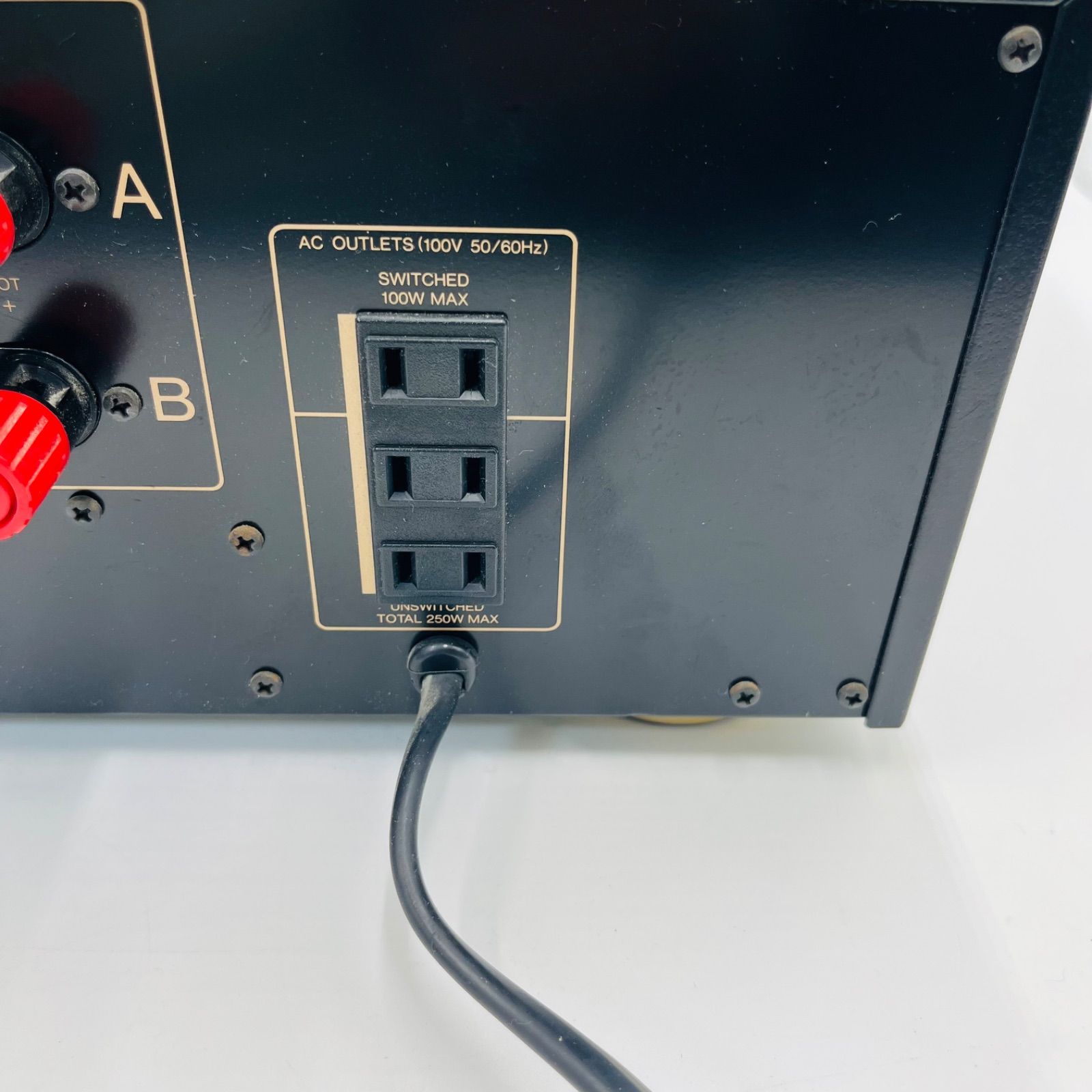ジャンク品】SANSUI/INTEGRATED AMPLIFIER/AU-α607DR/通電のみ確認