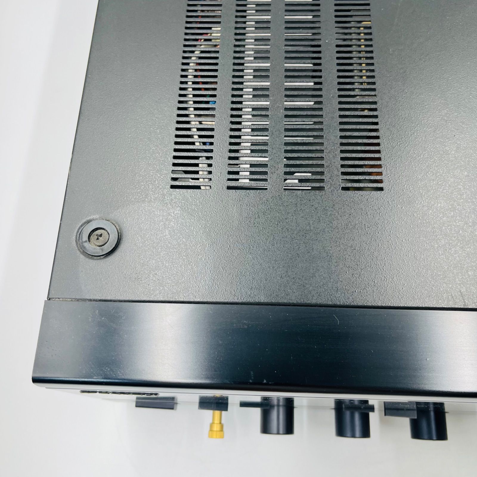 ジャンク品】SANSUI/INTEGRATED AMPLIFIER/AU-α607DR/通電のみ確認