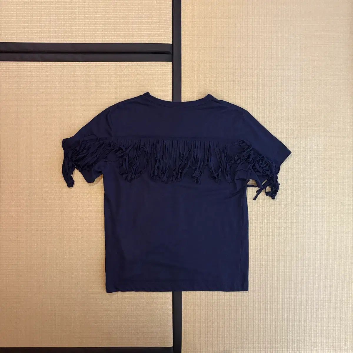 SACAI サカイ フリンジ ポケット 半袖Tシャツ