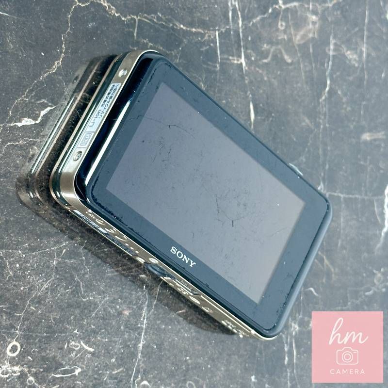 SONY Cyber-shot DSC-WX30 ゴールド 1620万画素 光学5倍ズーム 広角