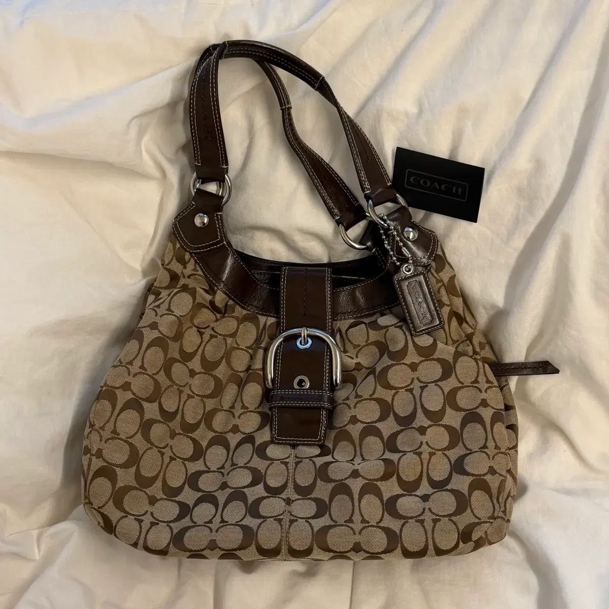2010年代 COACH ソーホー バックル ショルダーバッグ