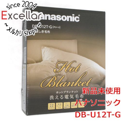 bn:6] Panasonic 電気しき毛布(シングルSサイズ) DB-U12T-G グリーン