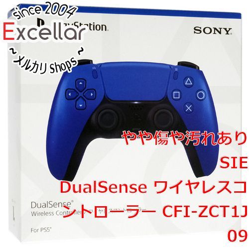 [bn:3] SONY　ワイヤレスコントローラー DualSense　CFI-ZCT1J09　コバルト ブルー 元箱あり
