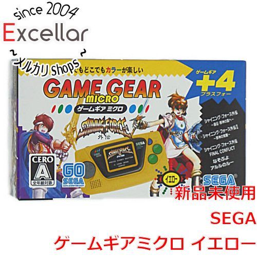 bn:7] セガ ゲームギアミクロ イエロー HCV-3278 - メルカリ