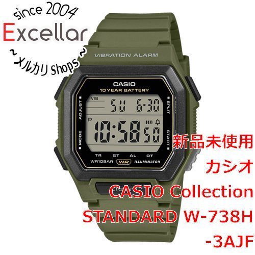 [bn:0] CASIO　腕時計 CASIO Collection STANDARD　W-738H-3AJF