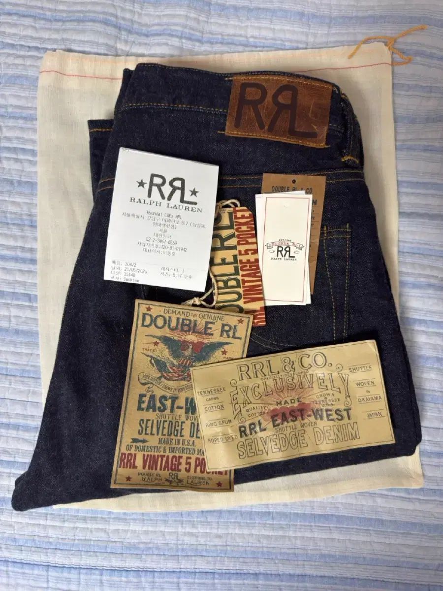 RRL 빈파포 イーストウエスト 32x30 51,041円