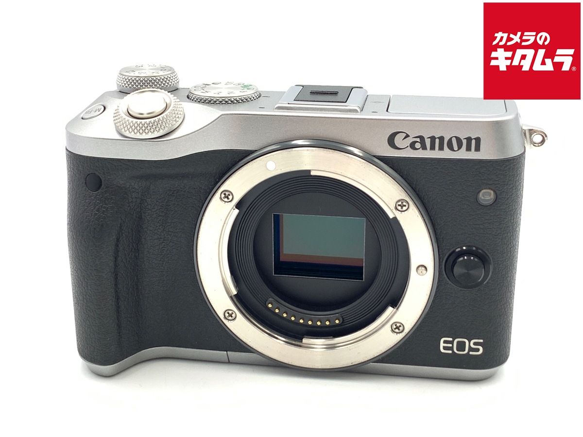 【中古】 【並品】 キヤノン EOS M6 ボディ シルバー