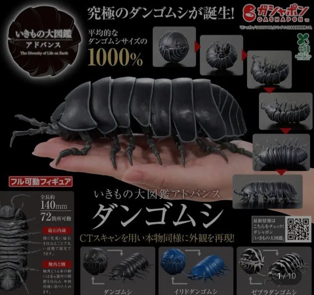 バンダイ いきもの大図鑑 ダンゴムシ アドバンス