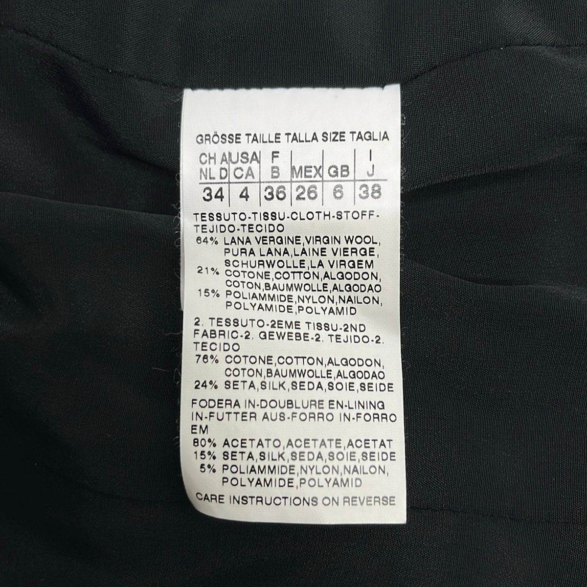 Max Mara STUDIO(マックスマーラスタジオ) ジャケット サイズ38 M レディース美品 - 黒×アイボリー 長袖/秋/冬
