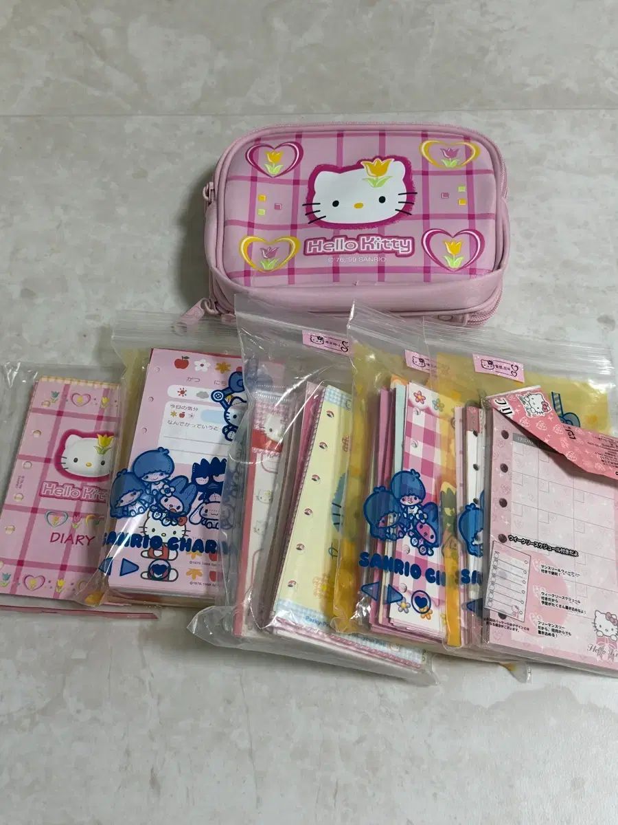 まとめ売り) クラシック hello kitty(ハローキティ) 6穴ダイアリー 6穴バインダー リフィル さくらんぼ hello kitty(ハローキティ) カオハナ チューリップ ローズ