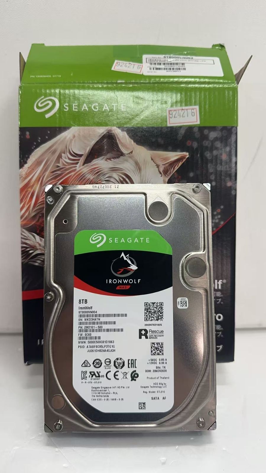 Seagate ST8000VN004 8TB NAS向けHDD / ジャンク品 / ++924216 - メルカリ