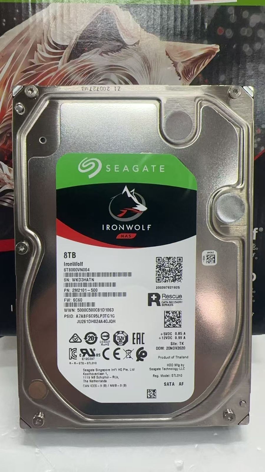 Seagate ST8000VN004 8TB NAS HDD ジャンク - メルカリ