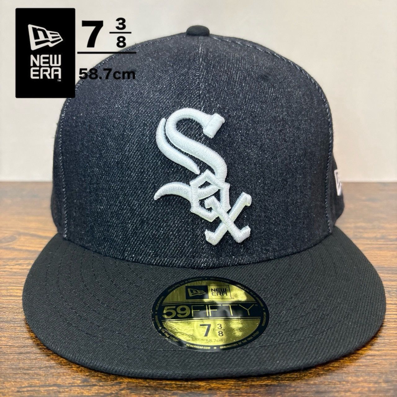 N13 ニューエラ 59fifty シカゴ ホワイトソックス MLB 1800