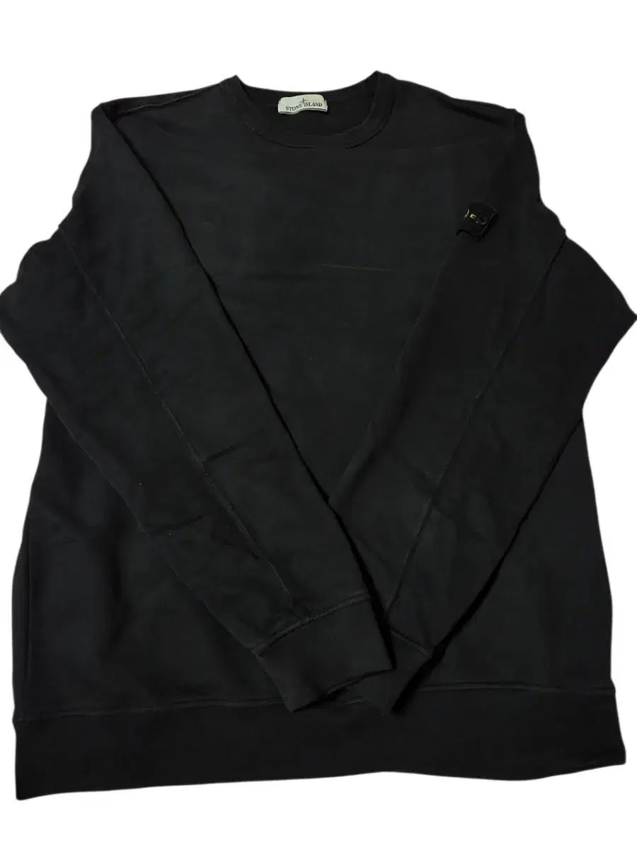 23FW/正規品 STONE ISLAND ストーンアイランド ワッペン スウェット ブラック XXL (傷なし 最高)