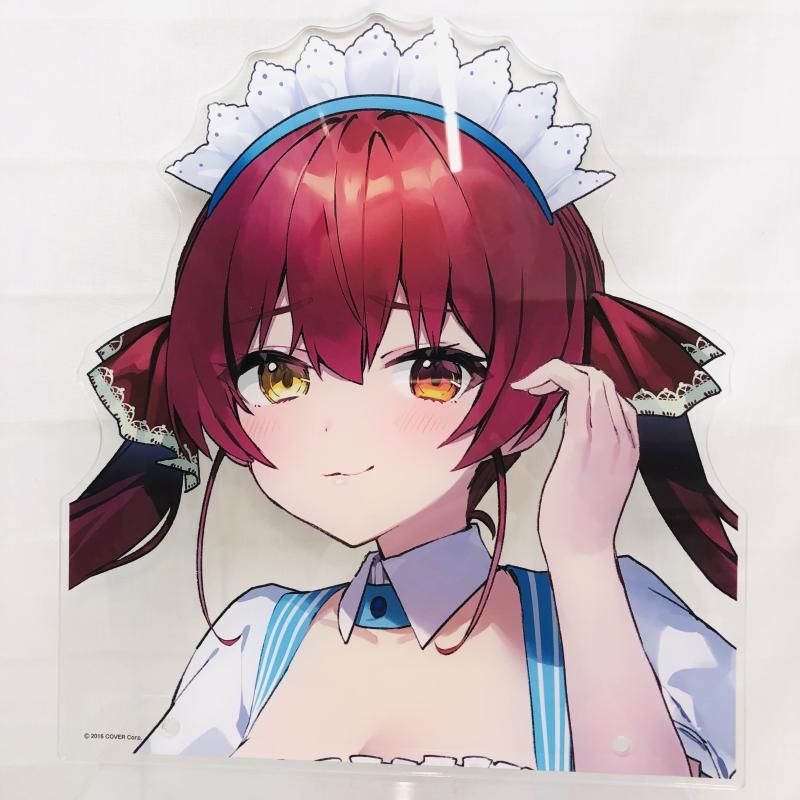 【中古】本体のみ)ビッグフェイスアクリルスタンド(宝鐘マリン / ローソンメイド服)[22][240022198591] 中古】本体のみ)ビッグフェイスアクリルスタンド(宝鐘マリン
