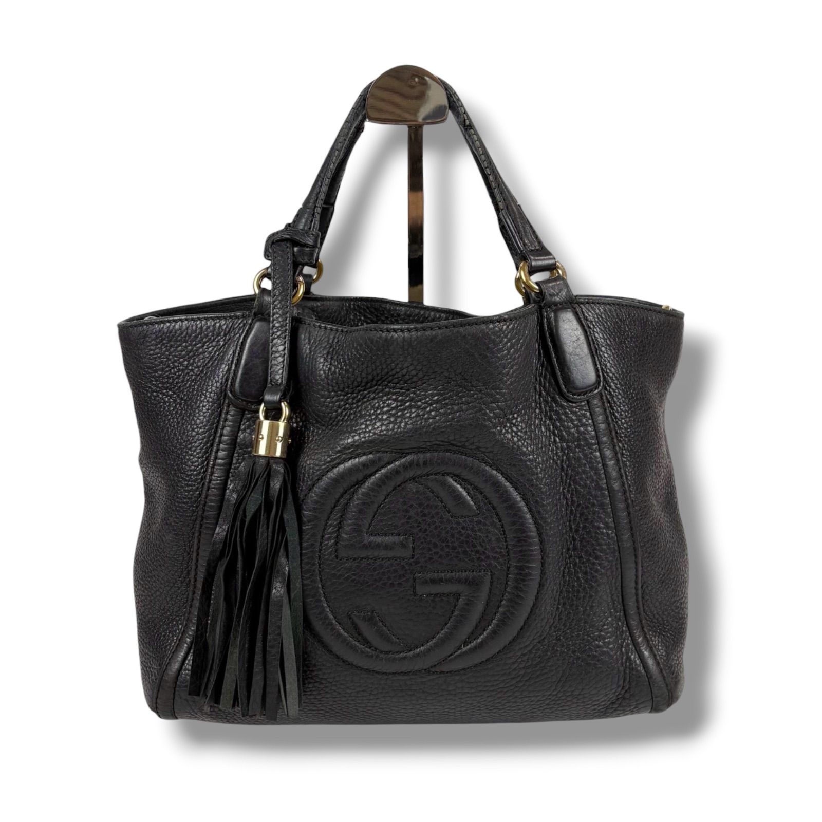 グッチ GUCCI 2WAY インターロッキング ソーホーバッグ ショルダー 
