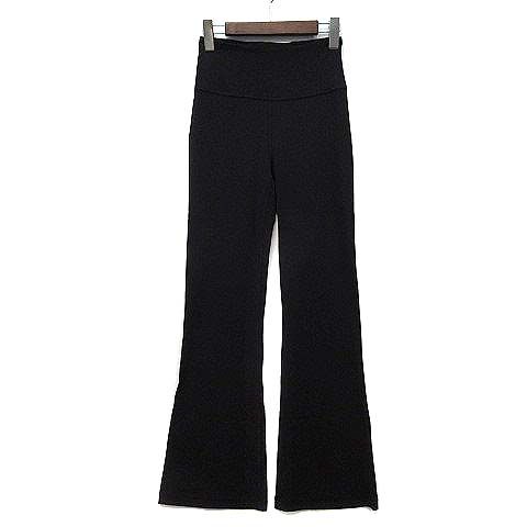 ルルレモン lululemon Groove Nulu スーパーハイライズ フレアパンツ ヨガ ピラティス ブラック 黒 M アジアフィット