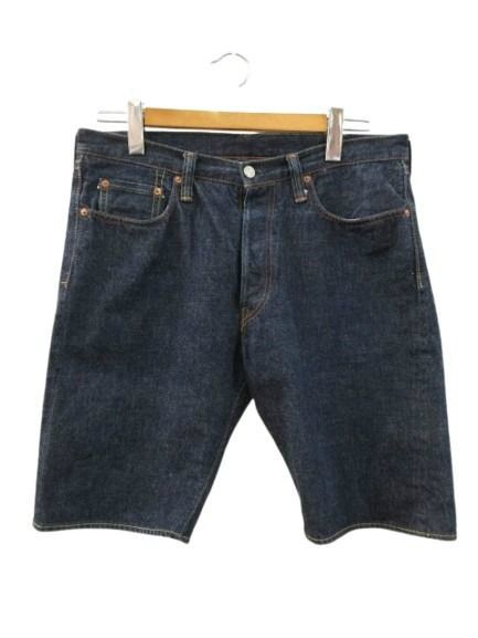 フルカウント FULLCOUNT LOT1904 デニムハーフパンツ ショートパンツ セルビッチ 濃紺 W34