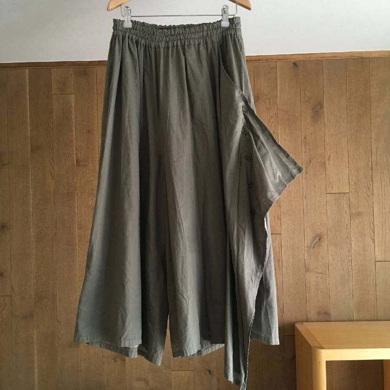 美品 Y's Yohji Yamamoto ワイズ ヨウジヤマモト サルエル パンツ1 YT