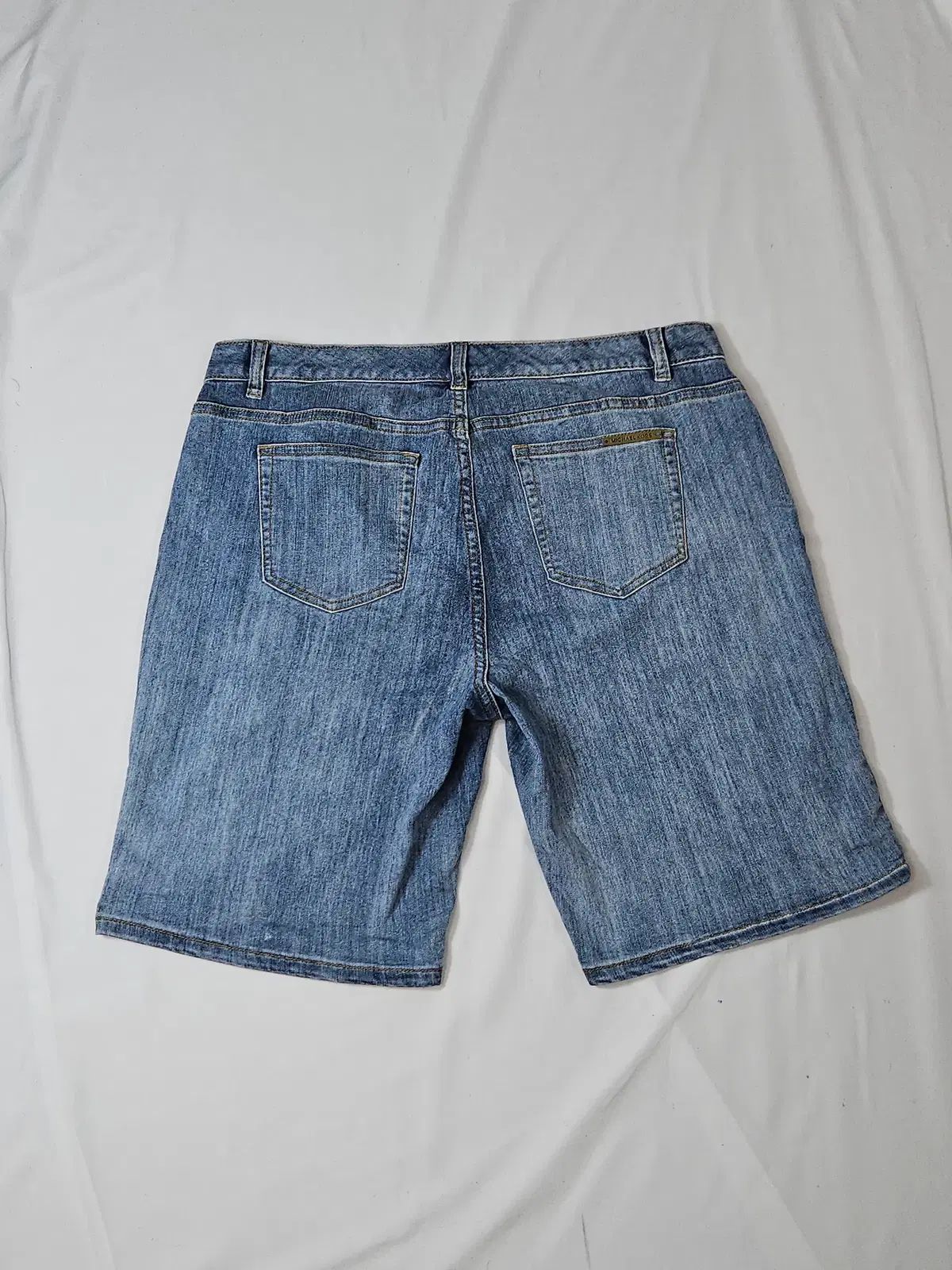 マイケルコース スチール ウォッシュ デニムショートパンツ ハーフパンツ ショートパンツ メンズ 36