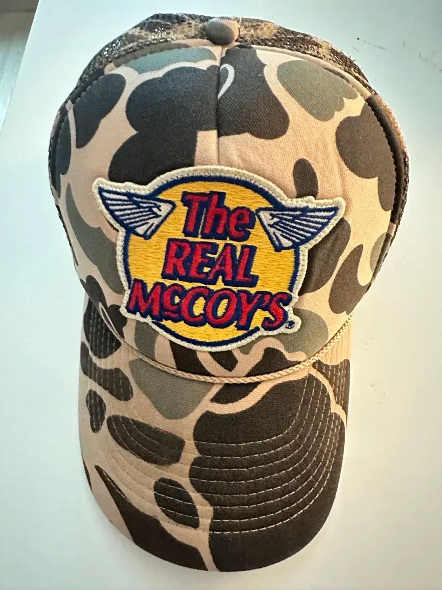 ザ・リアルマッコイズ カモフラージュ メッシュ キャップ