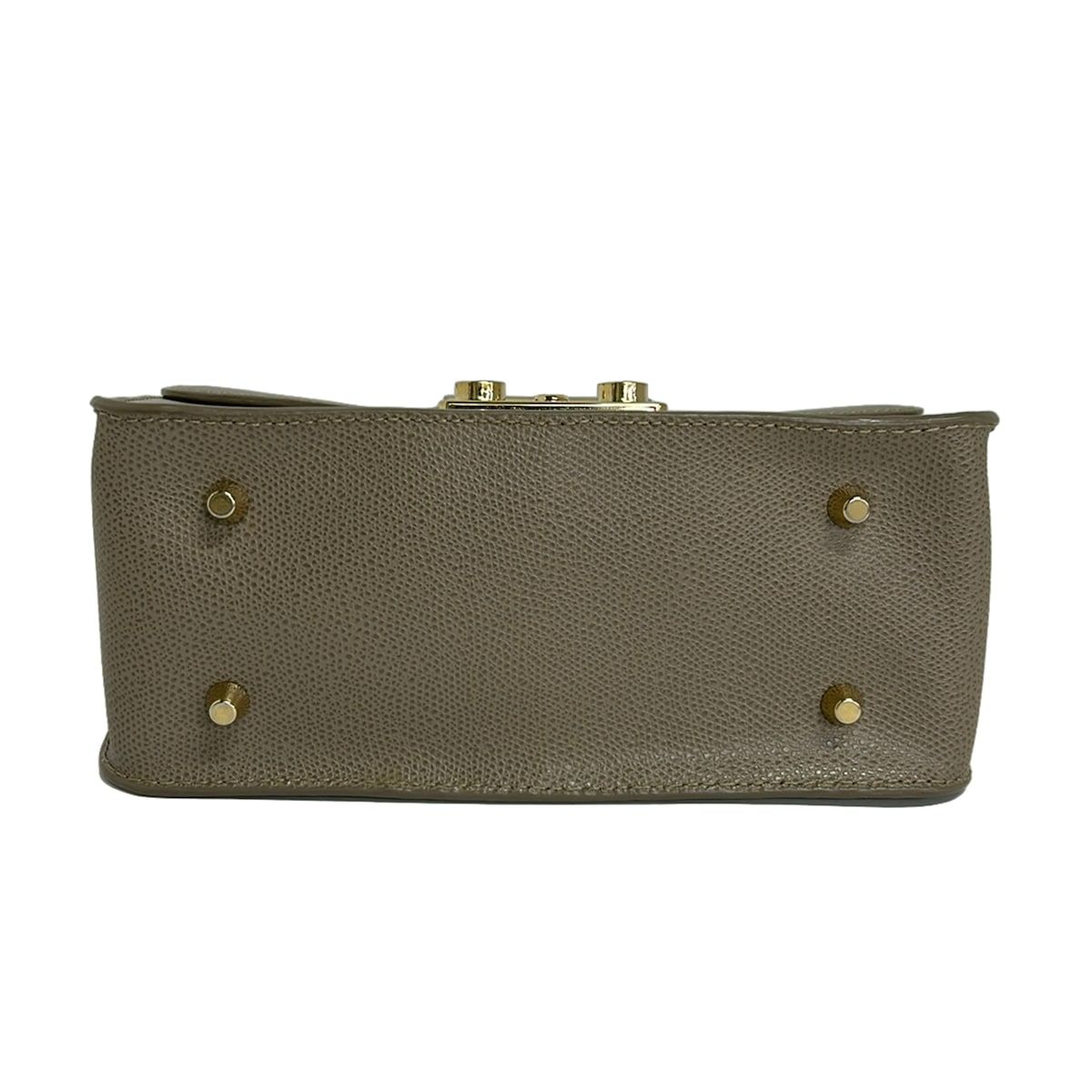 FURLA(フルラ) ショルダーバッグ メトロポリス グレー チェーン 