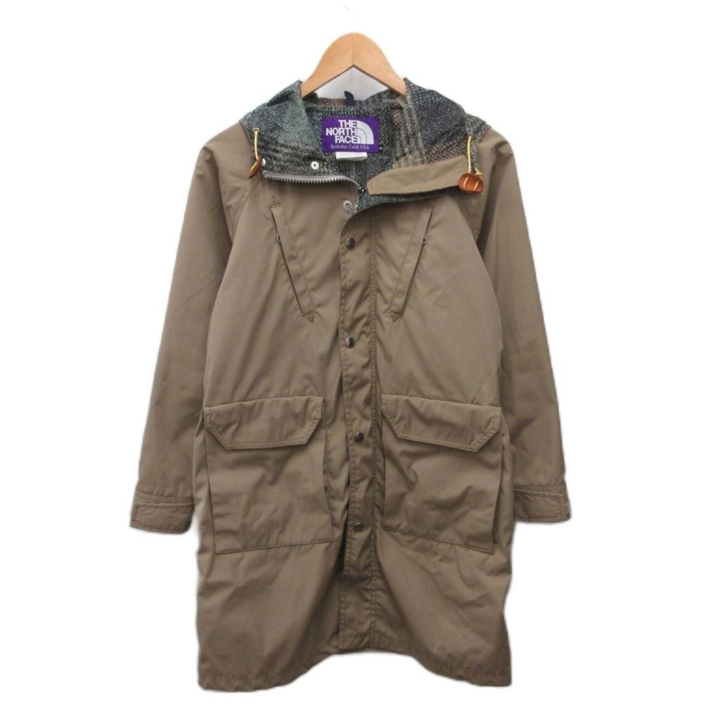 ノースフェイス パープルレーベル THE NORTH FACE PURPLE LABEL マウンテンパーカー コート ジャケット ロング丈 65/35ベイヘッドクロス ベージュ S