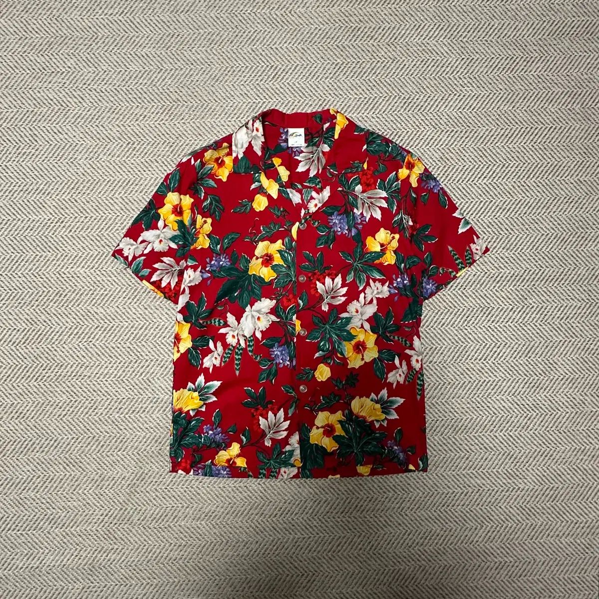 VINTAGE usa製ハワイアンシャツ