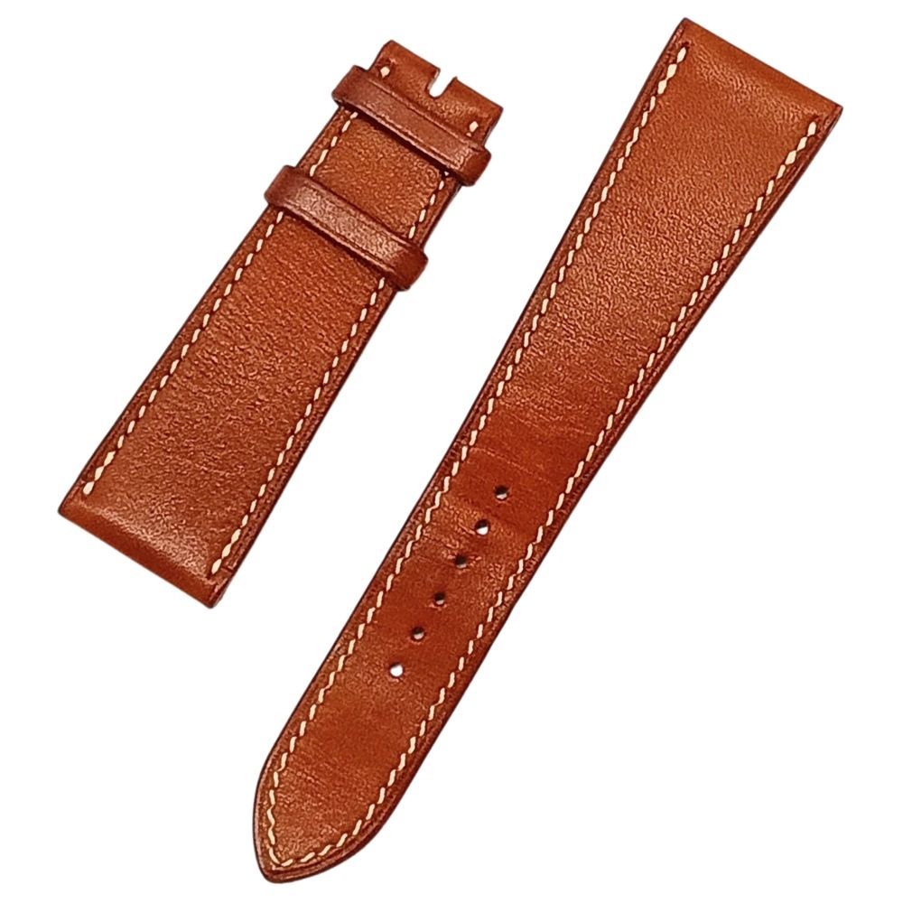 HERMES エルメス Hウォッチ 腕時計用 □L刻印 レザーベルト ベルトのみ ブラウン 正規品 / 41147