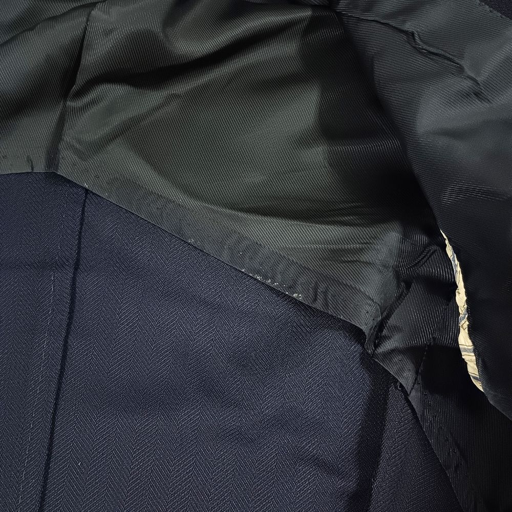 値下げ 〔美品〕 ダブル ジャケット アンコン 6B ビームスエフ BEAMS F ビームス エフ 品番 21-16-1905-264 CANONICO ヘリンボーン