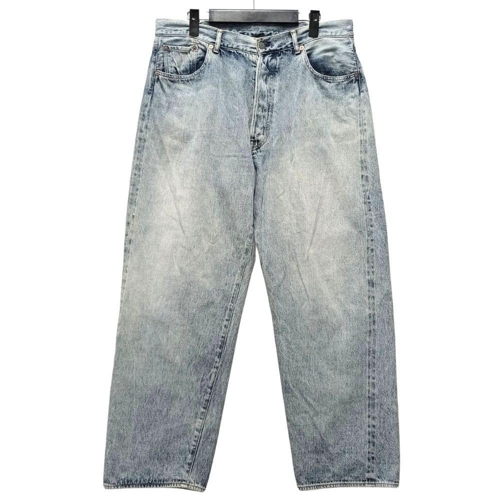COMOLI コモリ X01-03004 デニム 5Pパンツ BLEACH デニムパンツ