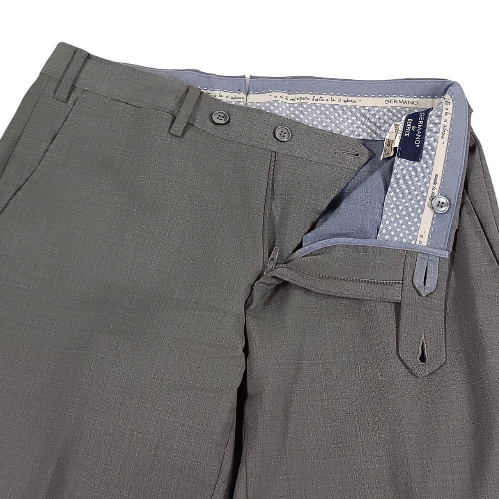 GERMANO for EDIFICE ジェルマーノ スラックス パンツ グレー サイズ44