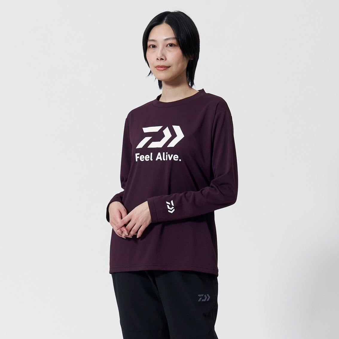 特価商品 [ダイワ] クリーンオーシャンロングスリーブシャツ DE-8025 ライトオレンジ M