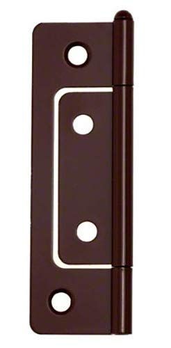 特価商品 ビドー(Bidoor) BF-81 鉄 フラッシュ丁番 ウルミ （木ネジ付） 64mm(特売) 100枚入り