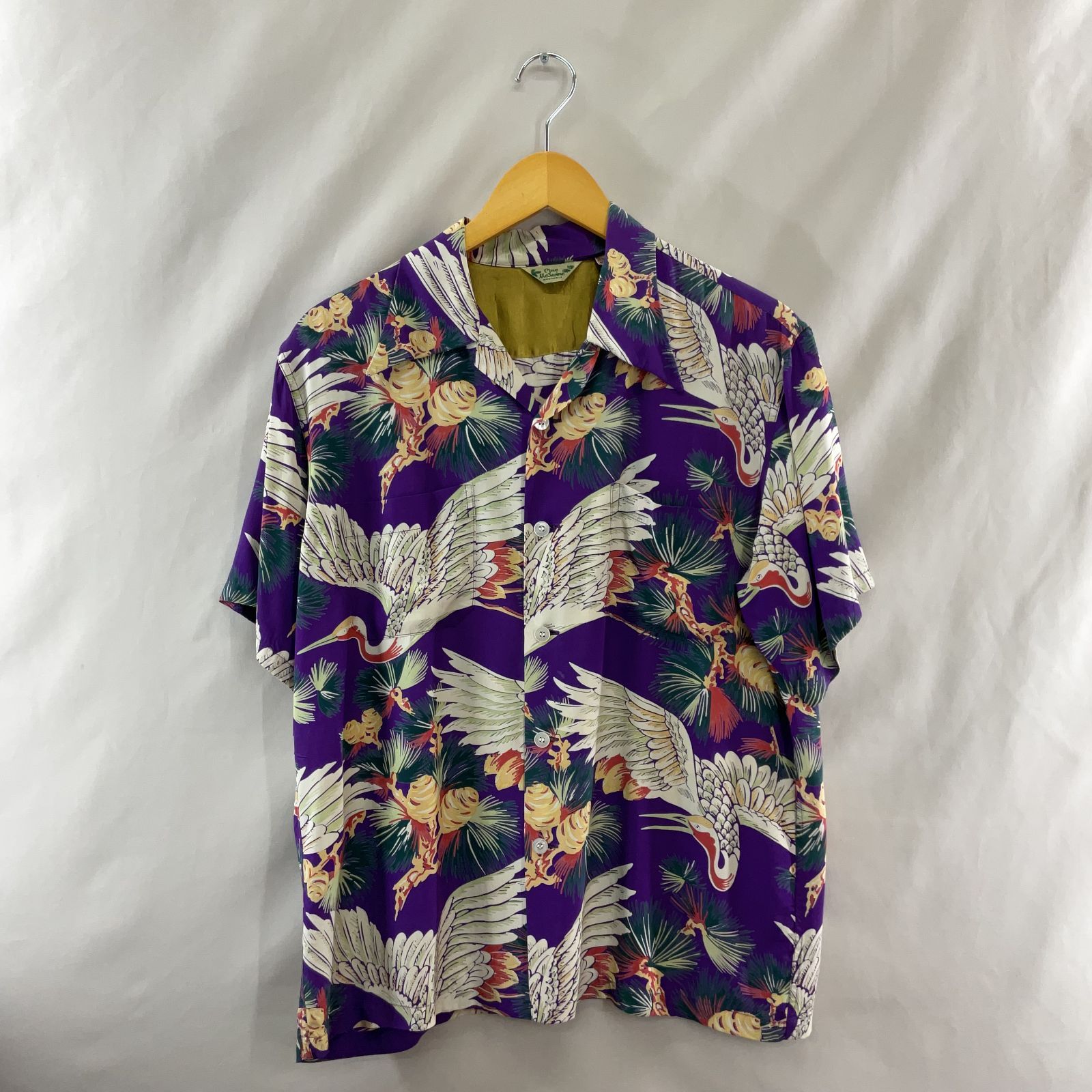 THE REAL McCOY'S (ザ リアルマッコイズ) Pine McSwine アロハシャツ L