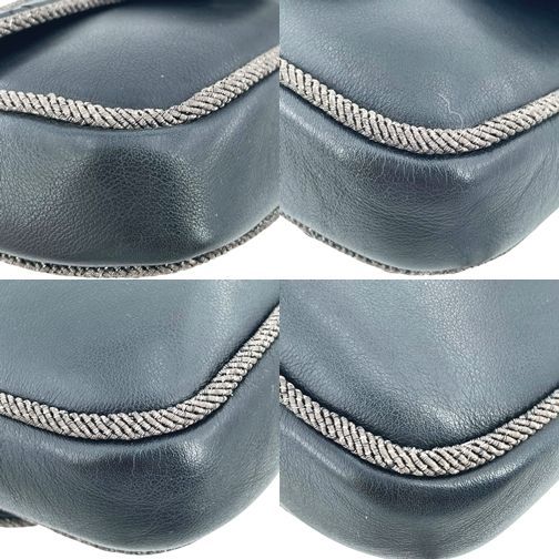 【中古】 CHANEL シャネル マトラッセ ラウンド チェーンショルダーバッグ ブラック SV金具 ツイード ラムスキン チェーンバッグ 27番台 レディース 26014720 HO