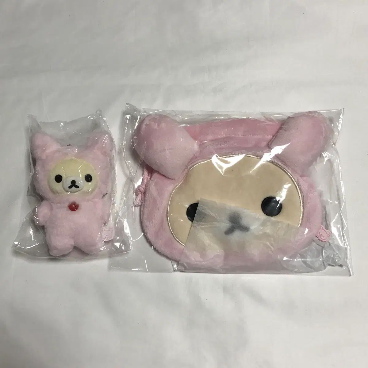コリラックマ うさぎ マスコット ぬいぐるみ ポーチ ウサギ