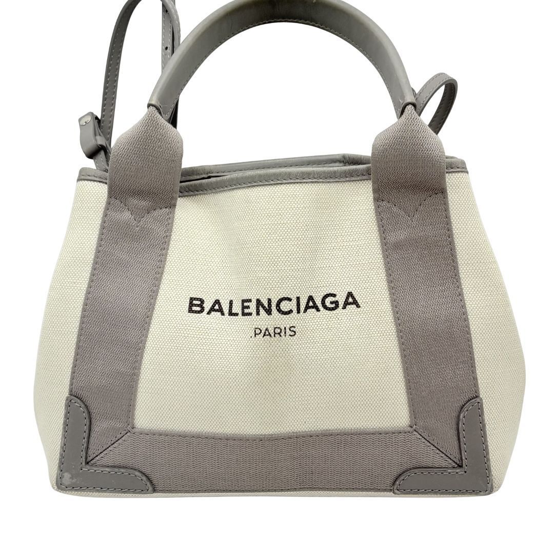 BALENCIAGA バレンシアガ ネイビーカバス XS トートバッグ 2way 