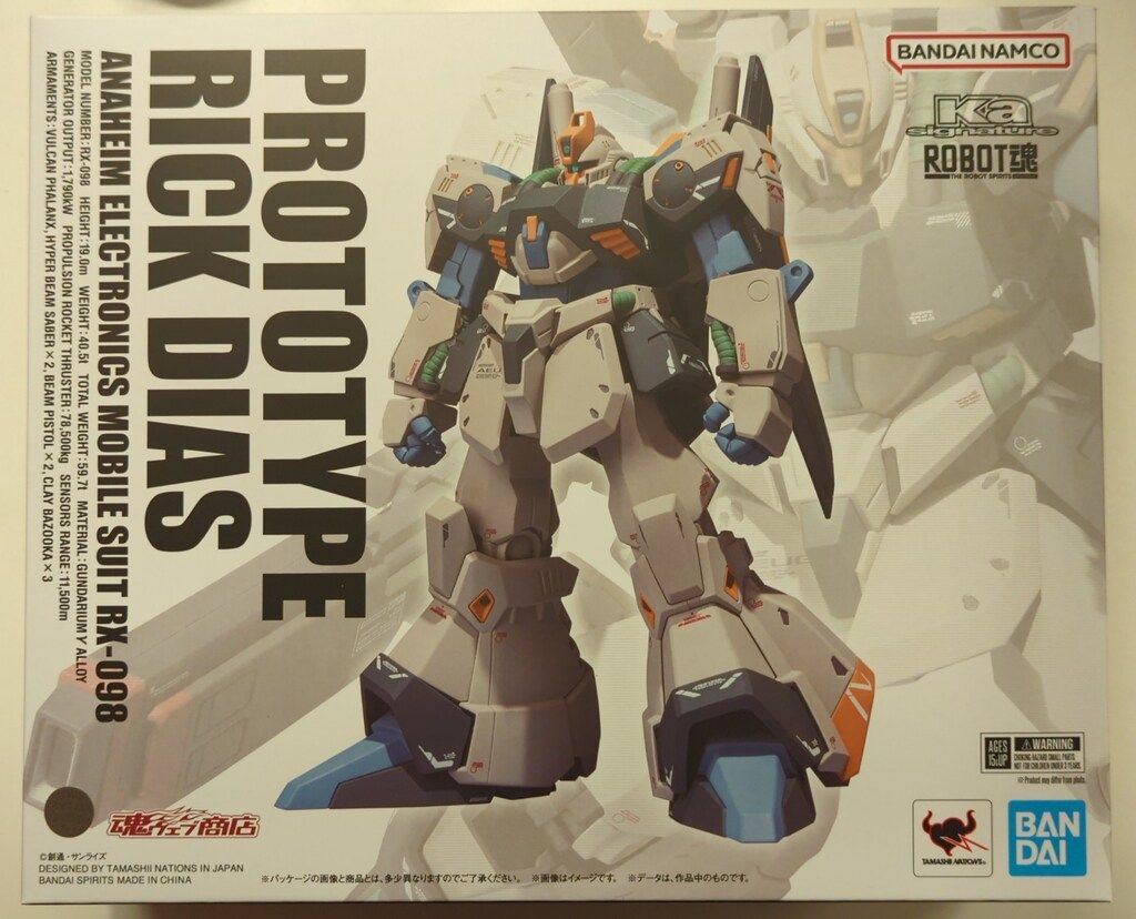 BANDAI SPIRITS ROBOT魂Ka signature/SIDE MS 機動戦士Zガンダム プロトタイプ リック・ディアス