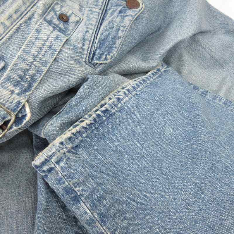 アナクロノーム anachronorm 34 デニムパンツ ジーンズ Gパン シンチバック ワーク ぺインター ヴィンテージ加工 ダメージ インディゴ ボトムス アナクロノーム anachronorm 34 デニムパンツ ジーンズ Gパン シンチバック ワーク ぺインター ヴィンテージ加工 ダメージ インディゴ ボトムス