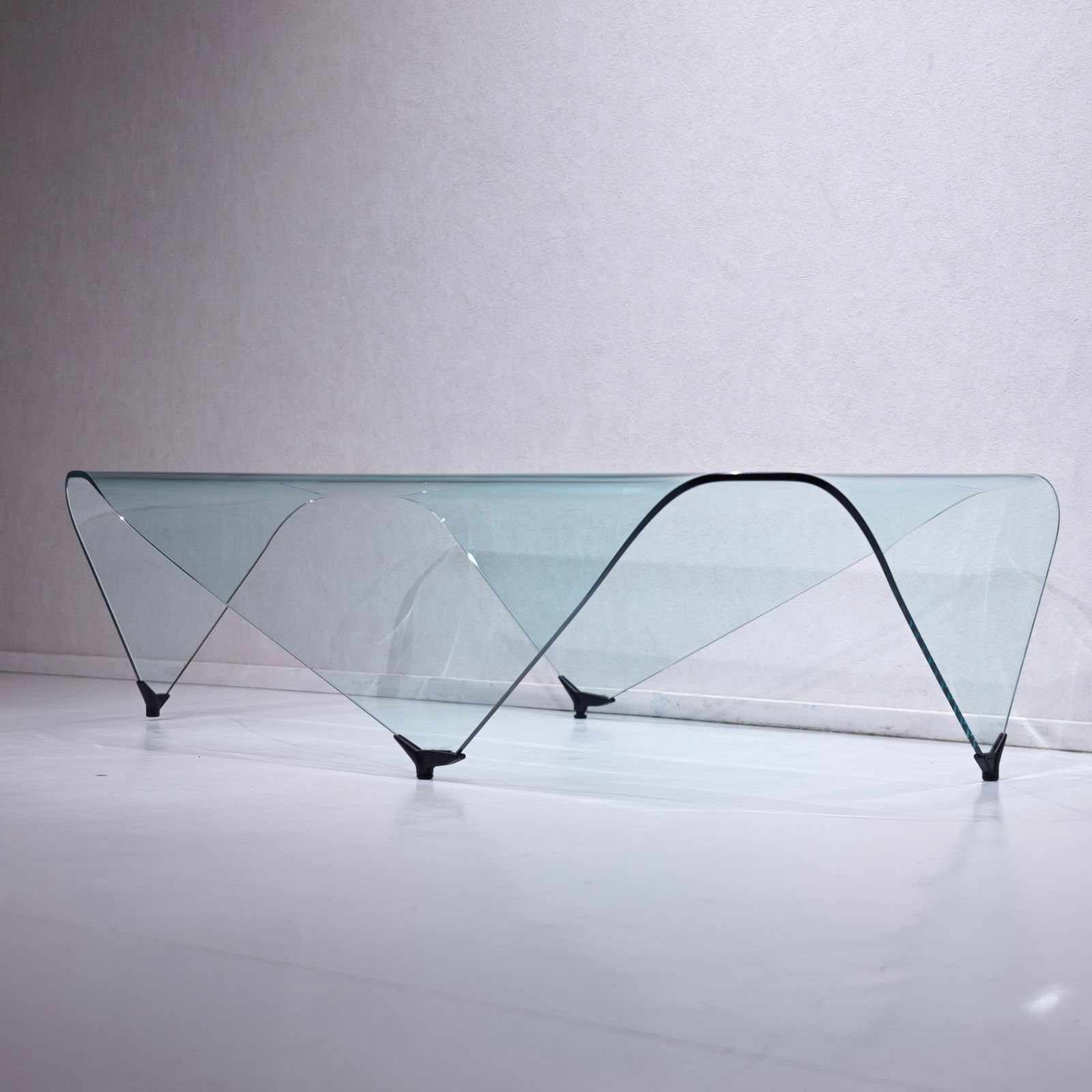 1970s Italy Rimadesio 名作 Hanki Coffee Table / 美品 ヴィンテージ ローテーブル コーヒーテーブル （関連:ヴィトラ ハーマンミラー）