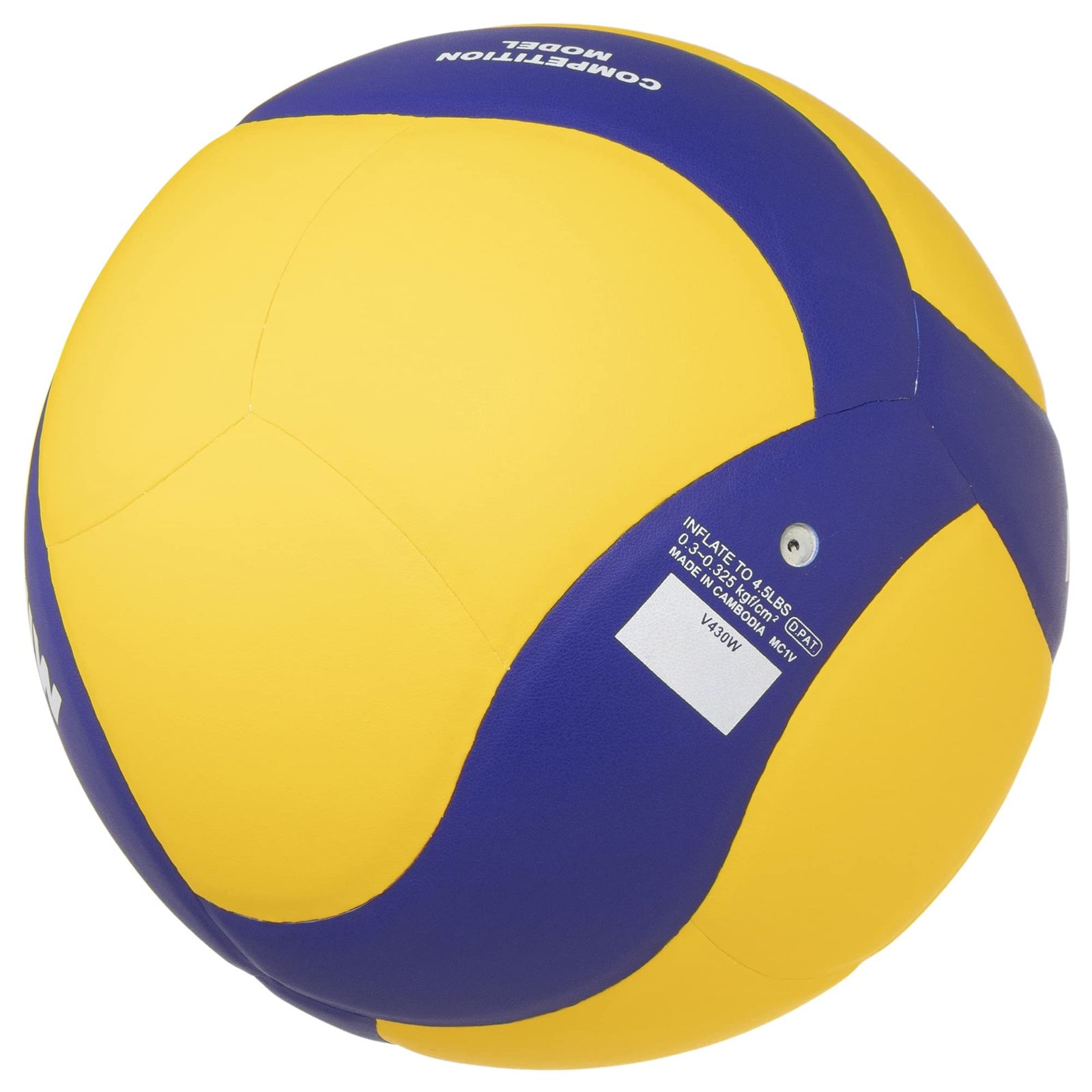 特価商品 ミカサ(MIKASA) バレーボール 練習球 4号 中学・婦人用 イエロー/ブルー V430W 推奨内圧0.3(kgf/?) (× 2) 特価商品 ミカサ(MIKASA) バレーボール 練習球 4号 中学・婦人用 イエロー/ブルー V430W 推奨内圧0.3(kgf/?) (× 2)