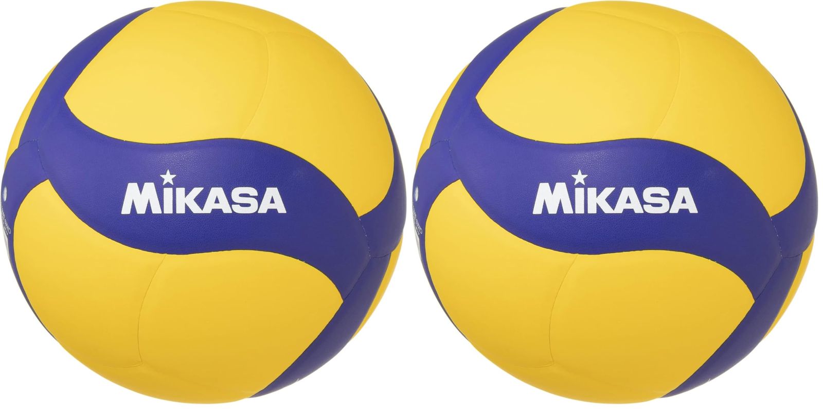 特価商品 ミカサ(MIKASA) バレーボール 練習球 4号 中学・婦人用 イエロー/ブルー V430W 推奨内圧0.3(kgf/?) (× 2)